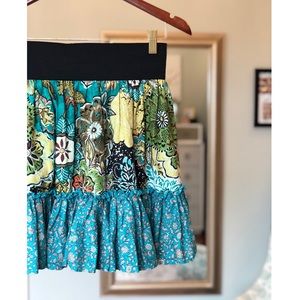 [Xhilaration] floral boho skirt #C10